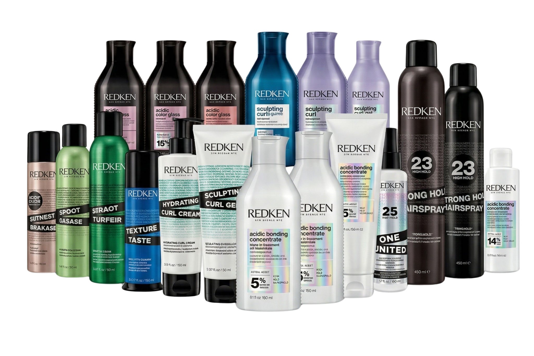 Große Auswahl an Redken Haarpflege- und Stylingprodukten — im Salon erhältlich und zur Beratung